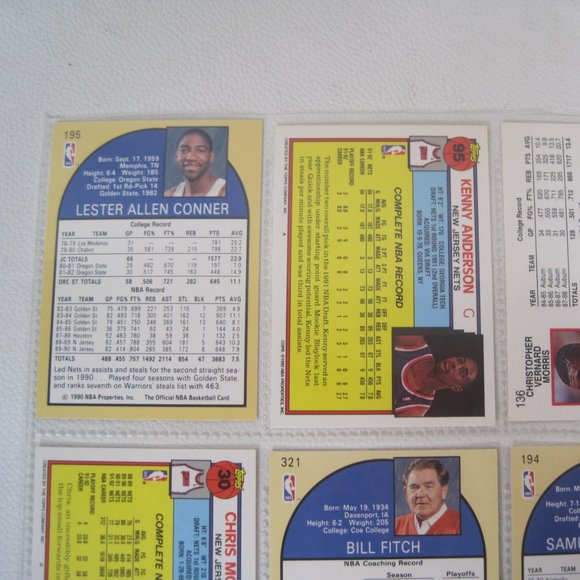 New Jersey Nets Lot of 7 NBA Player Cards - Picture 4 of 8